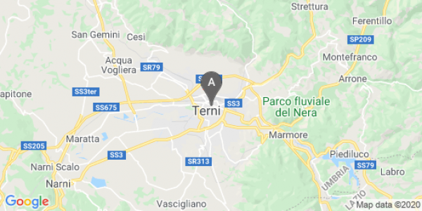 mappa Via Cesare Battisti, 21 - Terni (TR)  auto lungo termine a Terni