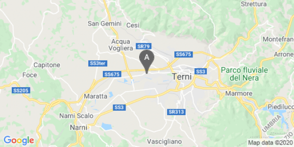 mappa Via Luigi Corradi, 3 - Terni (TR)  auto lungo termine a Terni