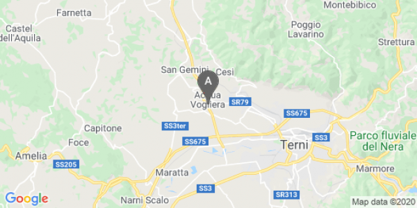 mappa Via Fermi, 18 - San Gemini (TR)  auto lungo termine a Terni