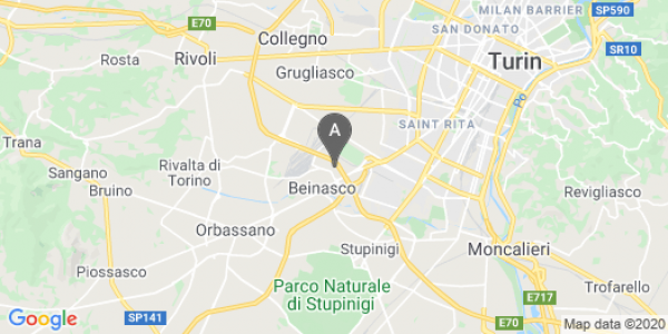 mappa Via Giotto, 15/17 - Beinasco (TO)  auto lungo termine a Torino