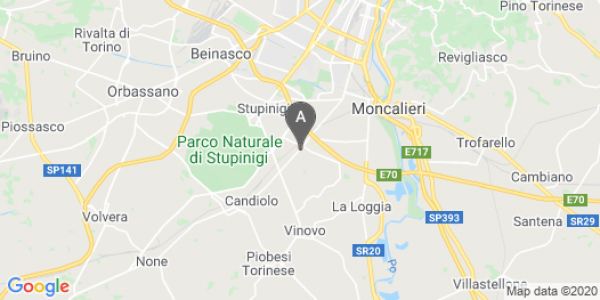 mappa Via Torino, 405 - Nichelino (TO)  auto lungo termine a Torino