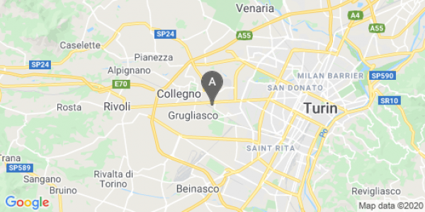 mappa Via Crimea, 81 - Collegno (TO)  auto lungo termine a Torino