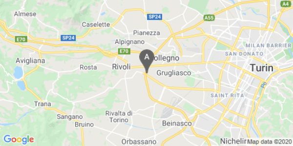 mappa Via Biella, 72 - Rivoli (TO)  auto lungo termine a Torino