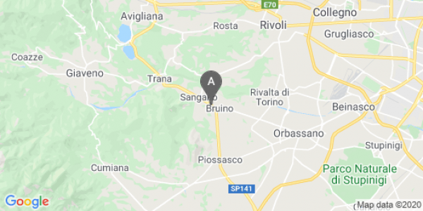 mappa Via Torino, 1 - Bruino (TO)  auto lungo termine a Torino