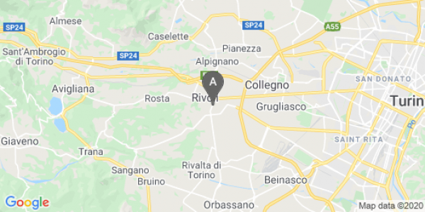 mappa Via XXV Aprile, 43 - Rivoli (TO)  auto lungo termine a Torino
