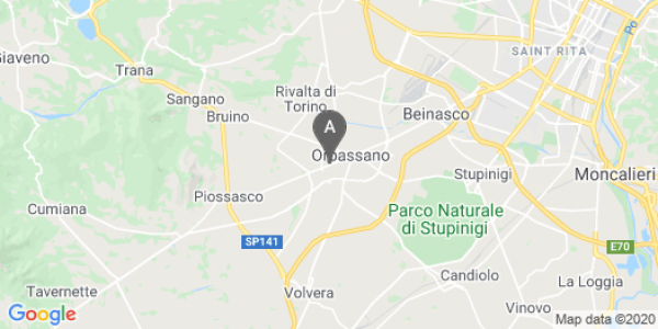 mappa Strada Piossasco, 60 - Orbassano (TO)  auto lungo termine a Torino