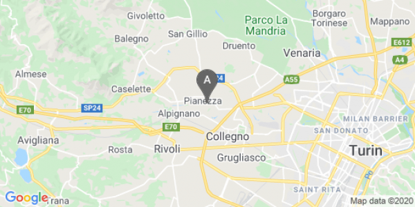 mappa Via Mazzini, 4 - Pianezza (TO)  auto lungo termine a Torino