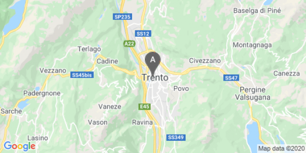 mappa Corso Michelangelo Buonarroti, 13 - Trento (TN)  bici  a Trento