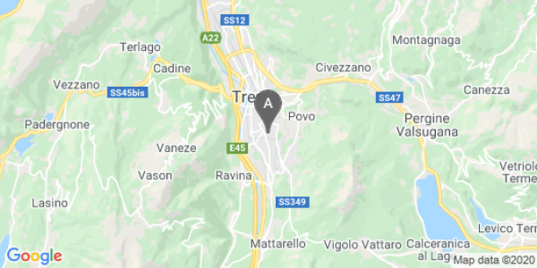 mappa Via Sant'Antonio, 12 - Trento (TN)  bici  a Trento