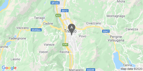 mappa 63, Via Calepina - Trento (TN)  bici  a Trento