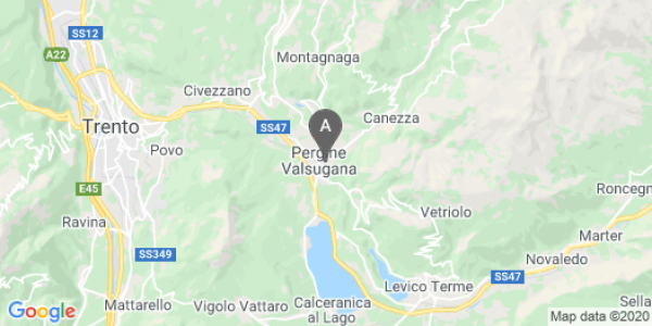 mappa Via Crivelli, 23 - Pergine Valsugana (TN)  bici  a Trento