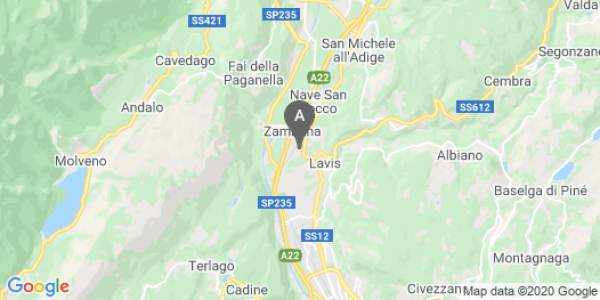 mappa 14, Via Filos Francesco - Lavis (TN)  bici  a Trento