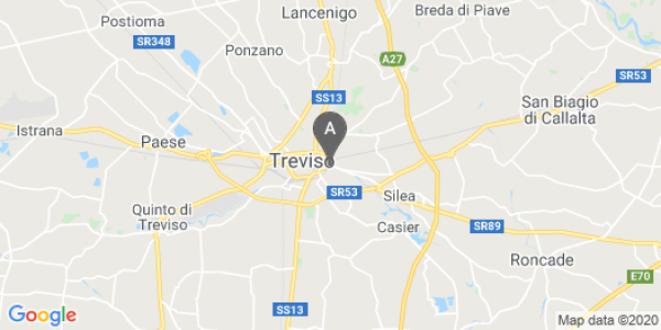 mappa Viale IV Novembre, 30/A - Treviso (TV)  bici  a Treviso