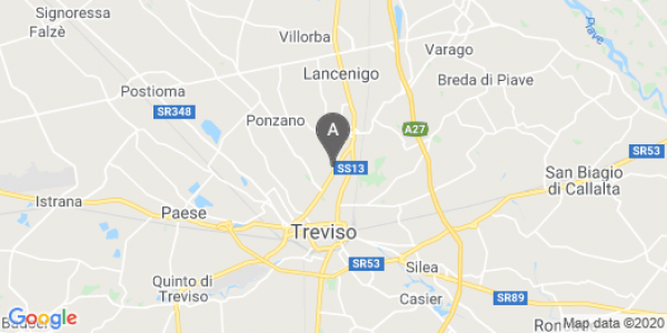 mappa 6, Via Venzone - Treviso (TV)  bici  a Treviso