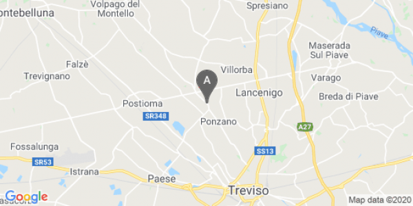mappa 49, V. Roma - Ponzano Veneto (TV)  bici  a Treviso