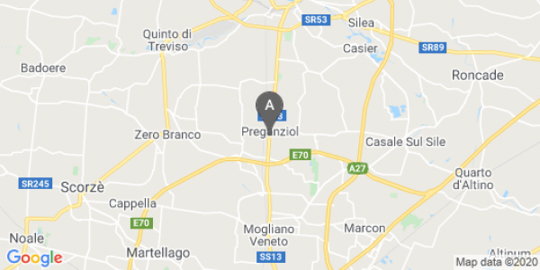 mappa 405, Via Terraglio - Preganziol (TV)  bici  a Treviso
