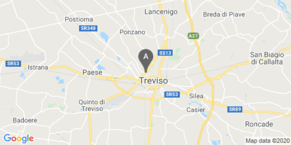 mappa Viale Della Repubblica, 95 - Treviso (TV)  auto lungo termine a Treviso