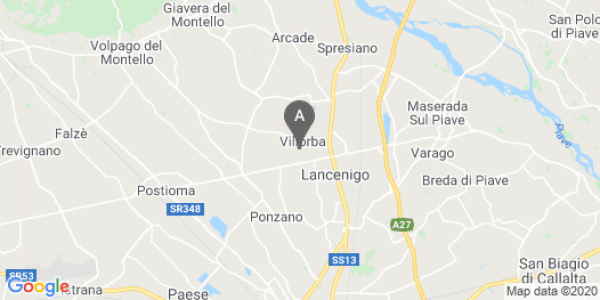 mappa 15, Via Del Dominicale - Villorba (TV)  auto lungo termine a Treviso