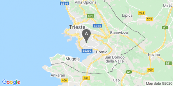 mappa Via Fianona, 2 - Trieste (TS)  auto lungo termine a Trieste