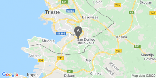 mappa Località Mattonaia, 543 - San Dorligo Della Valle - Dolina (TS)  auto lungo termine a Trieste