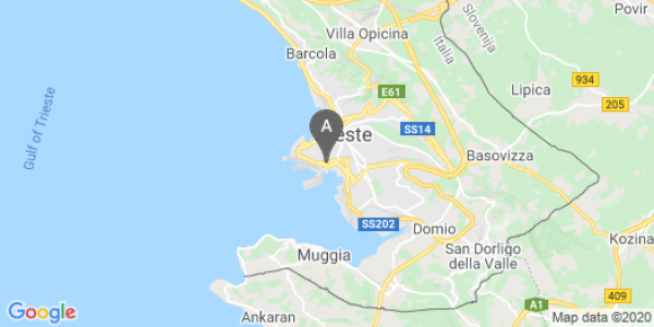 mappa Viale Campi Elisi, 34 - Trieste (TS)  bici  a Trieste