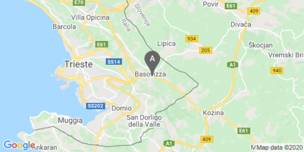 mappa 275, Localita' Basovizza - Trieste (TS)  bici  a Trieste