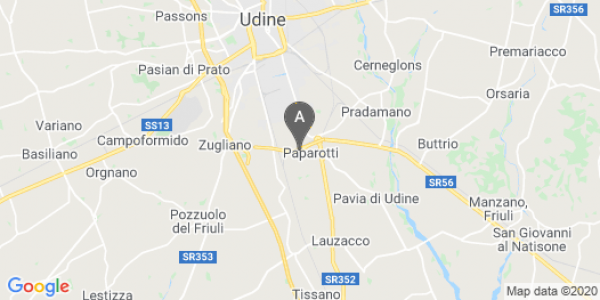 mappa Tangenziale Sud Gastone Conti, 301 - Udine (UD)  auto lungo termine a Udine