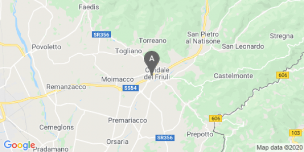 mappa 10, Via Luinis - Cividale Del Friuli (UD)  bici  a Udine