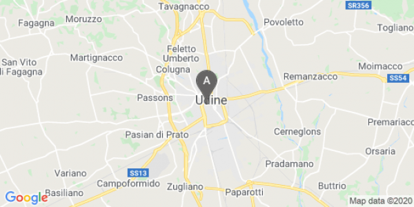 mappa 95, Via Deciani Tiberio - Udine (UD)  bici  a Udine