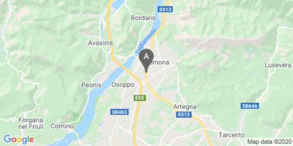 mappa 100, Via Taboga - Gemona Del Friuli (UD)  bici  a Udine