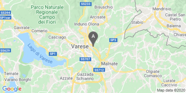 mappa Via Peschiera, 20 - Varese (VA)  auto lungo termine a Varese