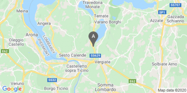 mappa Via Torino, 647 - Mercallo (VA)  auto lungo termine a Varese