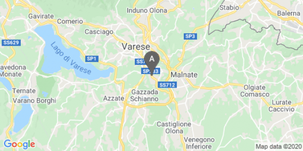 mappa Viale Luigi Borri, 179 - Varese (VA)  auto lungo termine a Varese