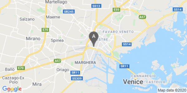 mappa 184, Via Piave - Mestre (VE)  bici  a Venezia