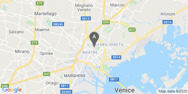 mappa 7/9, Ramo Motta - Mestre (VE)  bici  a Venezia