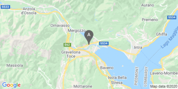 mappa Via Quarantadue Martiri, 165 - Verbania (VB)  auto lungo termine a Verbano-Cusio-Ossola
