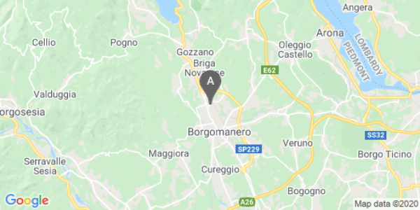mappa Via Simonotti, 35 - Borgomanero (NO)  auto lungo termine a Verbano-Cusio-Ossola