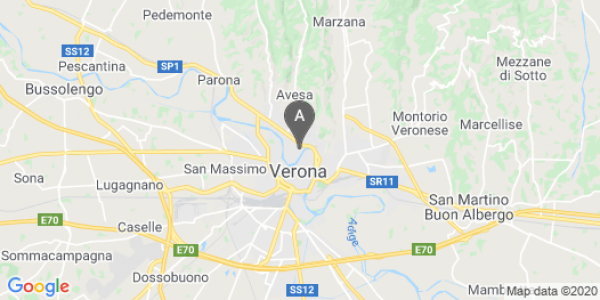 mappa 1, Via Francesco Anzani - Verona (VR)  bici  a Verona
