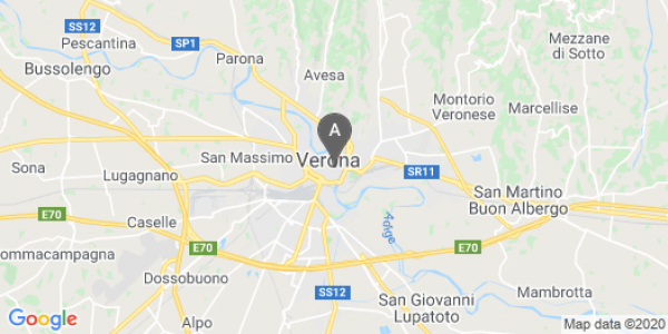mappa 8/C, Via Tezone - Verona (VR)  bici  a Verona