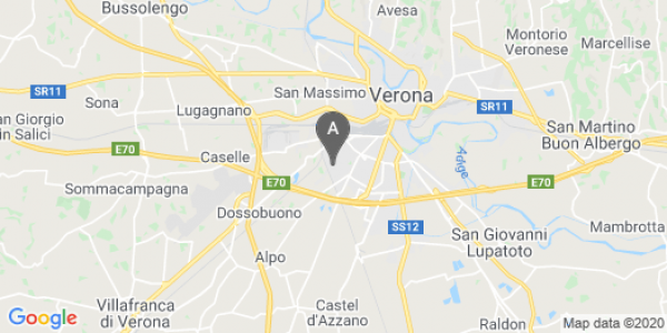 mappa Via Torricelli Evangelista, 43 - Verona (VR)  auto lungo termine a Verona