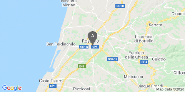 mappa Via Provinciale, 139 - Rosarno (RC)  auto lungo termine a Vibo Valentia
