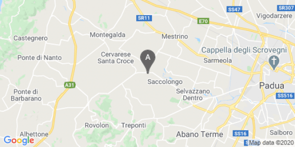mappa 7, Via S. Matteo - Veggiano (PD)  bici  a Vicenza