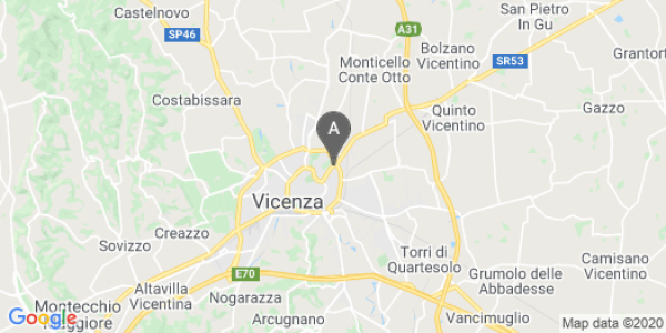 mappa Viale Trieste, 151 - Vicenza (VI)  bici  a Vicenza