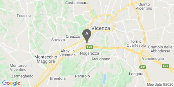 mappa Via della Chimica, 4 - Vicenza (VI)  bici  a Vicenza