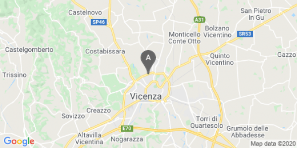mappa 118, Viale Dal Verme Jacopo - Vicenza (VI)  bici  a Vicenza