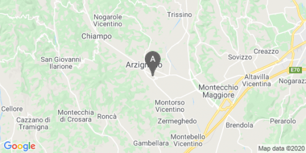 mappa 2, Via Matteucci Pellegrino - Arzignano (VI)  bici  a Vicenza