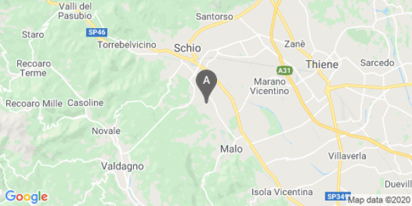 mappa 11, Via Pecori Giraldi - San Vito Di Leguzzano (VI)  bici  a Vicenza