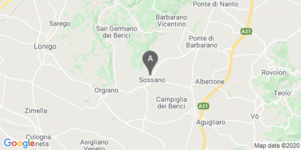 mappa 4, Via Monticelli - Sossano (VI)  bici  a Vicenza
