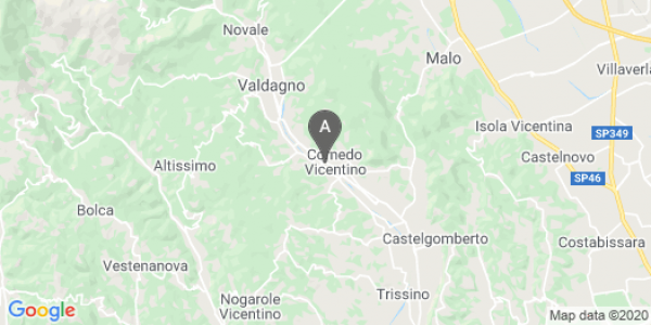 mappa 17, Via Maglio Di Sopra - Cornedo Vicentino (VI)  bici  a Vicenza