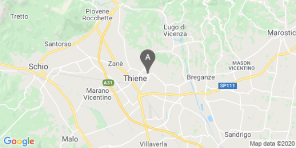 mappa 16, Via Raffaello - Thiene (VI)  bici  a Vicenza